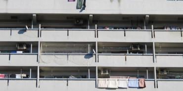 Kiralık dairelerin bulunduğu apartman