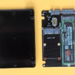 Dizüstü bilgisayara takılan SSD disk